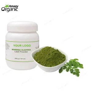 99.9% Pure Organic Moringa Oleifera Leaf Extract Poeder Moringa Blad Poeder