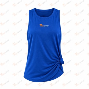 Women's Workout Tank <b>Top</b> Custom Sportswear Sleeveless Fitness Gym Running Yoga Training Shirt Breathable Lightweight Athletic - Product Image 5