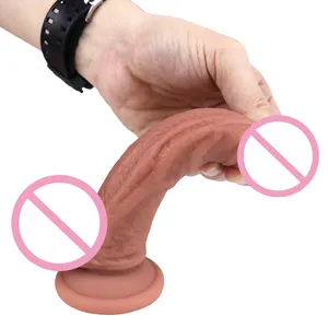 Produits de sexe pour adultes simulation féminine pénis masturbation bâton silicone doux petit pénis gode