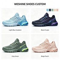Chaussures de sport décontractées pour hommes, respirantes, en maille, à lacets, antidérapantes, pour la randonnée en plein air, vente en gros