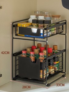Scaffali da <span class=keywords><strong>cucina</strong></span> pavimento in piedi sotto la <span class=keywords><strong>cucina</strong></span> armadio scorrevole organizzatore sotto il lavello accessori da <span class=keywords><strong>cucina</strong></span> organizzatore - Product Image 6