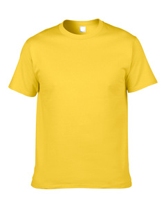 Camiseta de Cuello Redondo de Algodón para <span class=keywords><strong>Hombre</strong></span>, Diseño Nuevo 2021, Camiseta Lisa con Logotipo Estampado, 100% Algodón - Product Image 2