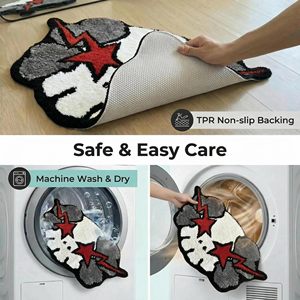 Sneakerhead <strong>Hypebeast</strong> <strong>Rug</strong> Streetwear Home Decor Graphic Carpet Non Slip Washable Area <strong>Rug</strong> for Bedroom Gaming Room Man Cave - Product Image 6