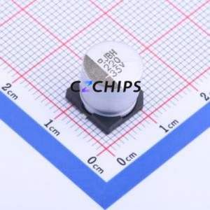 Condensateur électrolytique en aluminium SMD EMVH350ARA221MJA0G, SMD, D10xL10mm 220uF 20% 35V 296mA-100kHz - Product Image 1