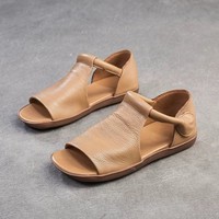 Sandales plates d'été et de printemps, confortables, légères, respirantes, souples, antidérapantes, résistantes à l'usure, chaussures décontractées sportives en caoutchouc