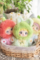 Nommi Série Fruits Interessants Jouets en Peluche PVC Lot de 6 Boîtes Mystères Anime Kawaii 40x35x28cm Échelle 1/72