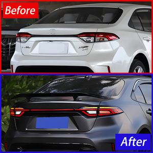 Conjunto de Luces Traseras LED Estilo <span class=keywords><strong>Porsche</strong></span> para Toyota Corolla Levin 2019-2023, Nuevo, 12V, Actualización con Efecto de Encendido, Accesorios - Product Image 6