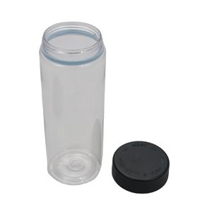 4oz 8oz 10oz CR Botellas Pet Plastic 2oz Tarro de boca ancha con tapa evidente a prueba de niños y anillo de manipulación - Product Image 5