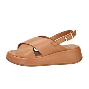 Sandales compensées en cuir pour femme, talon de 4,5 cm, taille 39 - Product Image 1