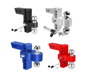 <span class=keywords><strong>Attelage</strong></span> <span class=keywords><strong>de</strong></span> remorque réglable <span class=keywords><strong>de</strong></span> 4 "avec montage à double boule Raccord <span class=keywords><strong>d</strong></span>'<span class=keywords><strong>attelage</strong></span> <span class=keywords><strong>de</strong></span> remorque en aluminium Tube récepteur <span class=keywords><strong>d</strong></span>'<span class=keywords><strong>attelage</strong></span> <span class=keywords><strong>de</strong></span> 2". - Product Image 6