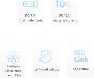 Chargeur-déchargeur de batterie Lipo 608PD, PD 140W, entrée double mode DC 240W/10A, chargeur d'équilibrage intelligent pour batteries RC 2~6S - Product Image 3
