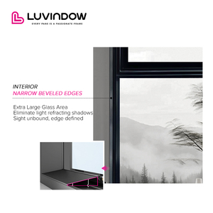 Customizable <strong>Curtain</strong> Wall Systems Commercial Building <strong>Aluminum</strong> <strong>Curtain</strong> <strong>Windows</strong> Modern Design Thermal Break and Waterproof - Product Image 5