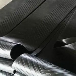 Fabrika doğrudan ağır kauçuk konveyör bant isıya dayanıklı ESD gıda madencilik inşaat endüstrileri için uyumlu - Product Image 6