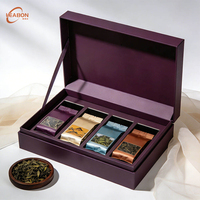 Boîte en carton magnétique de luxe avec impression dorée et revêtement UV, en carton recyclé pour emballage cadeau de chocolats et bonbons