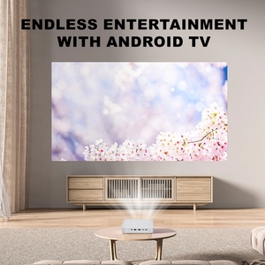 Siêu Nhỏ Gọn 4K Mini Video Chiếu Có Thể Sạc Lại USB-C Xách Tay Movie Chiếu Với Khe Cắm Thẻ <span class=keywords><strong>Sim</strong></span> Ngoài Trời Rạp Chiếu Phim - Product Image 3