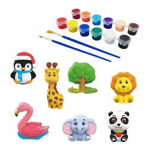 Ensemble de peinture éducatif en céramique pour animaux Peinture 3D Votre propre <span class=keywords><strong>espace</strong></span> Dinosaures Kit de peinture pour enfants Arts et artisanat Cadeaux Jouets - Product Image 2
