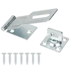 Großhandel 3-1/2 ";3";4-1/2 ";6" Sicherheits vorhänge schloss Fixed Staple Hinge Box Hasp