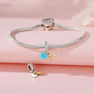 <span class=keywords><strong>S</strong></span>ản phẩm chính hãng Mặt dây chuyền gia đình bạc Sterling 925, phụ kiện làm vòng tay tự làm kiểu hạt, dành cho cha mẹ và con cái, bán buôn từ nhà máy - Product Image 3