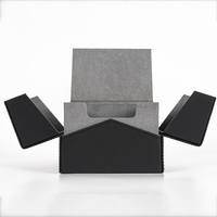 Boîte de rangement magnétique personnalisée et durable pour cartes à collectionner, avec fermeture magnétique en cuir PU, option de logo personnalisé pour cartes de jeu