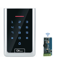 Clavier sans fil de contrôle d'accès RFID 433 MHz en alliage de zinc ABS étanche IP67 avec lecteur de carte de proximité EM 125 KHz et communication 40 m