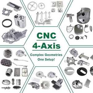 उच्च परिशुद्धता 4 अक्ष cnc धातु मशीनिंग मिलिंग स्टेनलेस स्टील पीतल एल्यूमीनियम टाइटेनियम cnc मोड़ यांत्रिक घटक भागों - Product Image 3