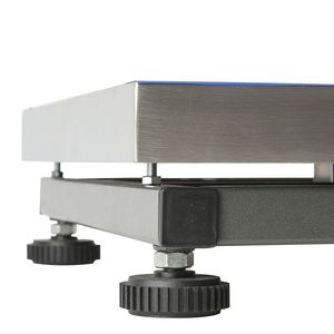 Indicateur A12 Étanche 300kg Fonction de poids électronique Balance à plate-forme en acier au carbone utilisée industrielle - Product Image 5