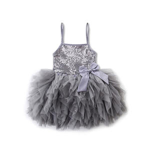 European Style Kids Suspender Skirt Baby Girl Sequin Skirt - Product Image 5