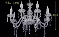 Lustre de Mariage Luxueux en Acrylique, Éclairage de Décoration de Salle Écologique, Indice de Protection IP33, AC 220V/110V, Couleur Personnalisable