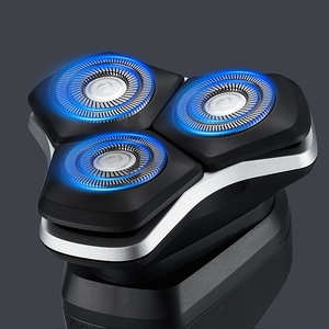 Afeitadora Eléctrica Exclusiva para Hombre con Carga USB, Diseño de Tres Cuchillas Flotantes, Recortadora de Barba para Uso Doméstico y en Hoteles, Recargable por USB - Product Image 2