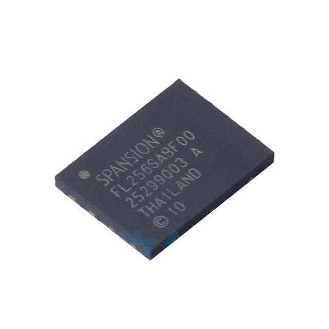 S25FL256SAGNFB000 FLASH - nor Memory IC 256Mbit SPI - Quad I/O 133 MHz 8-WSON (6x8) S25FL256 S25FL128S S25FL256S