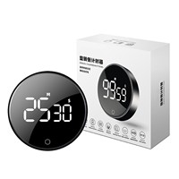 Digital Magnetic Kitchen Manual Countdown Kunststoff-Rotations timer Alarm für mechanisches Kochen und Dusch stoppuhr erinnern