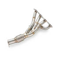 Collecteur d'échappement pour Mitsubishi Lancer 2.4 2009-2015 en acier inoxydable de 1,5 mm d'épaisseur, collecteur d'échappement de performance pour la course