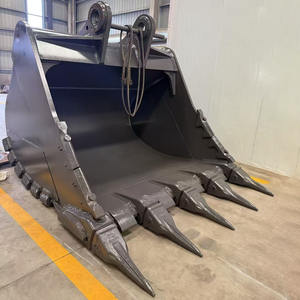 Hoge Kwaliteit 5 -10 M³ Mijnbouw Verdikt Verbeteren Smeden Smeden Legering Emmer Voor Xcmg Xe1250 Pc1200 Zax1200 390/395f Graafmachine - Product Image 4