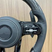 Volant en fibre de carbone amélioré pour Mercedes Benz B E G GLA CLA GLC GLS GLE Classe C W205 W206 W213 W214 W222 W223 X247 C257