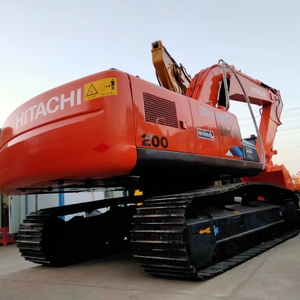 รถขุดไฮดรอลิกฮิตาชิ ZX200 มือสอง สำหรับงานขุดดินขนาดใหญ่ โครงการก่อสร้างโครงสร้างพื้นฐาน งานเหมือง และงานวิศวกรรมอุตสาหกรรม - Product Image 1