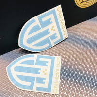 Étiquettes en PVC et silicone personnalisées en gros, patchs en caoutchouc souple thermocollants pour T-shirts, sweats à capuche, casquettes et accessoires vestimentaires