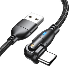 كابل USB نوع C 3A لعام 2026 قابل للدوران 180 درجة، سلك شحن سريع لهواتف بوكو المحمولة، سلك بيانات وشاحن - Product Image 1