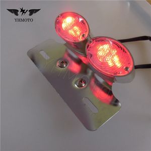 Para <span class=keywords><strong>Bmw</strong></span> <span class=keywords><strong>GS</strong></span> <span class=keywords><strong>1200</strong></span> FZ6 FZ1 Z750 DT100 DT200 motocicleta Scooter piezas 12V LED parachoques trasero luces luz trasera lámpara de señal - Product Image 5