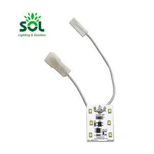 O congelador pequeno personalizado parte a iluminação SMD 2835 2W 120lm/w para geladeira LED branco