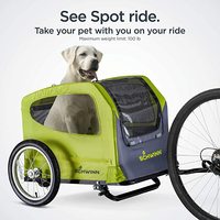 Youpin petsafer — remorque de vélo, en acier, cadre Durable, facile à connecter et à déconnecter, pour le vélo, comprend trois rangement