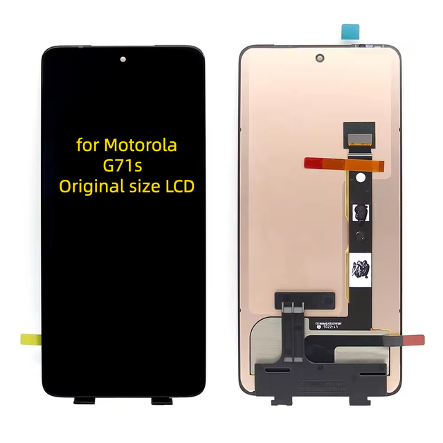High Quality LCD Display Digitizer Assembly 350-400cd Luminance 1 Year Warranty OEM Brand QSDT Motorola G71S Screen Replacement