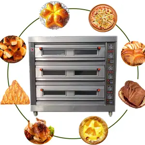 Swiss Restoran 5 lapisan oven panggang udara panas oven panggang untuk dijual (whatsapp:008613203919459)
