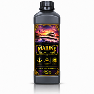 Revêtement Céramique MARINE 1000ml Résistant aux UV, Anti-Acide, Brillance Extrême, Scellant Durable pour Bateaux et Yachts - Product Image 1