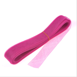 Treccia rigida di crinolina e crine di cavallo per la produzione di artigianato - Product Image 4