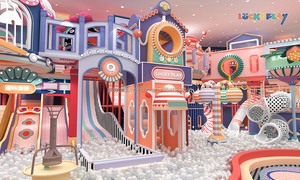 Équipement de terrain de jeu intérieur commercial de nouvelle conception Kids Soft Play House Concept de jeu de rôle innovant - Product Image 3