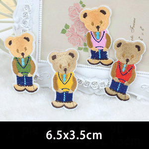 Phim Hoạt Hình Trẻ Em Của Vải Các Bản Vá Lỗi Sticker May Thêu Đính Sọc Thêu 3D Dễ Thương Vá Dán Trên Quần Áo - Product Image 2