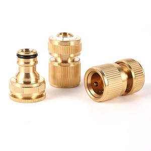 Connecteur de <span class=keywords><strong>tuyau</strong></span> d'<span class=keywords><strong>arrosage</strong></span> mâle en laiton forgé de haute qualité, durable, écologique, conforme à la norme ANSI, 1/2'', à <span class=keywords><strong>raccord</strong></span> rapide, 16 bars - Product Image 2