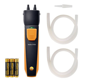 Manómetro Diferencial Inalámbrico Testo 510i con Aplicación Inteligente, Rango de -150 a +150 HPa, 3 Pilas AAA - Product Image 2