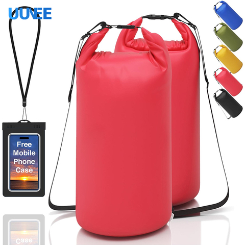 Portable Waterproof Dry Bag Backpack Floating Dry Sack  for Kayaking Beach Rafting Boating Hiking Camping Fishing