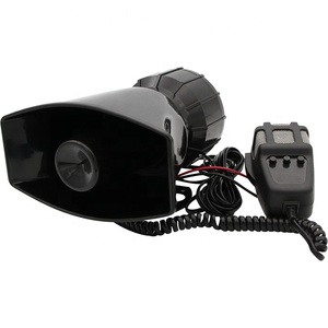 HAORUI - Sirena de Alarma para Coche y Motocicleta, 12 V, 7 Sonidos, Color Negro - Product Image 2